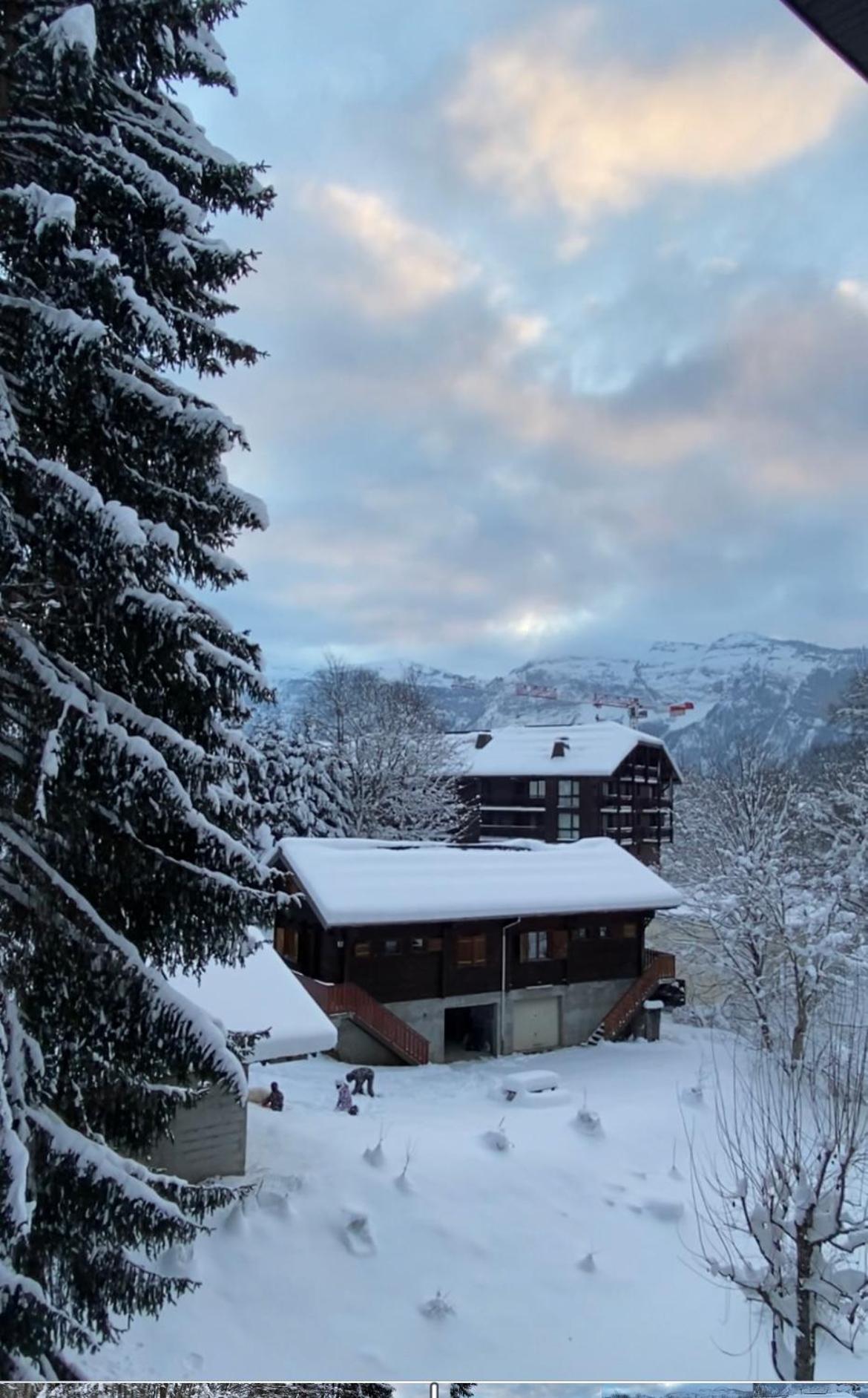Loge Des Reveurs Apartment Les Carroz d'Araches Exterior foto